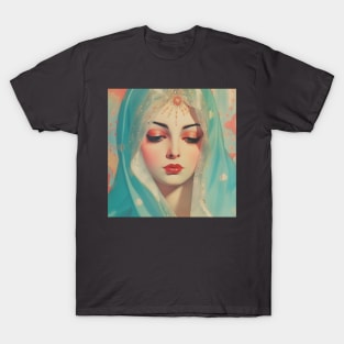 Our Lady Of Guadalupe Beauty 1970s Retro T-Shirt